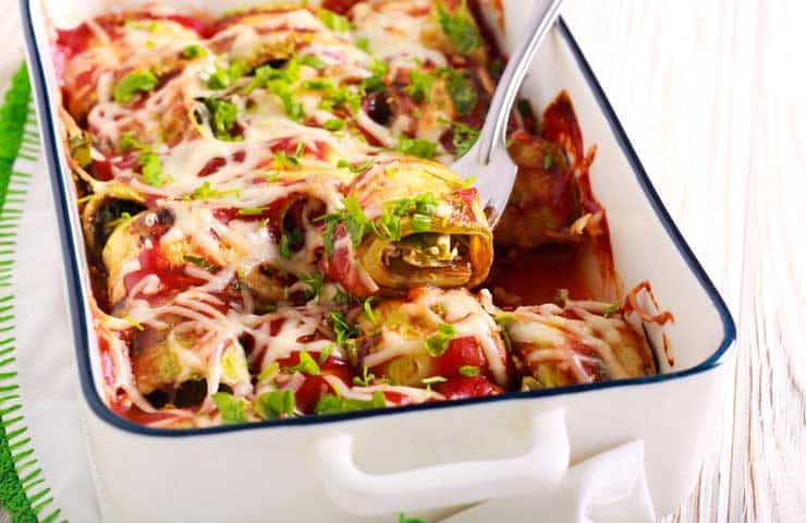 Zucchini Noodle Lasagna Rolls Dr Lara Weight Loss Wellness